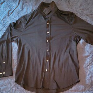 Tasso Elba Shirt button up black
